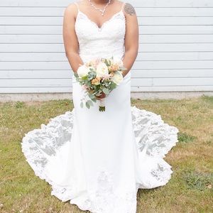 Custom Mea Marie Wedding Dress
